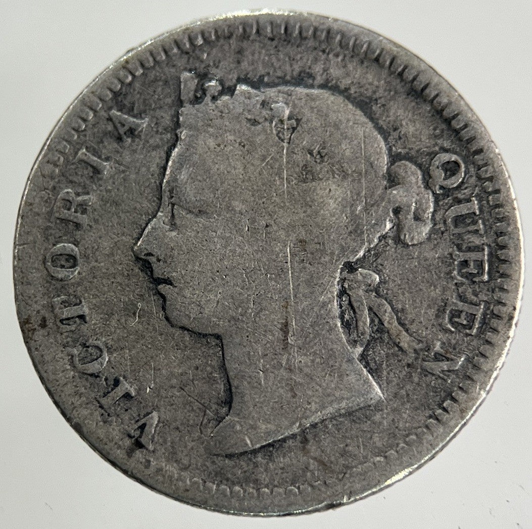 1901 Hong Kong 5 Cents Silver Coin | Collectable Grade