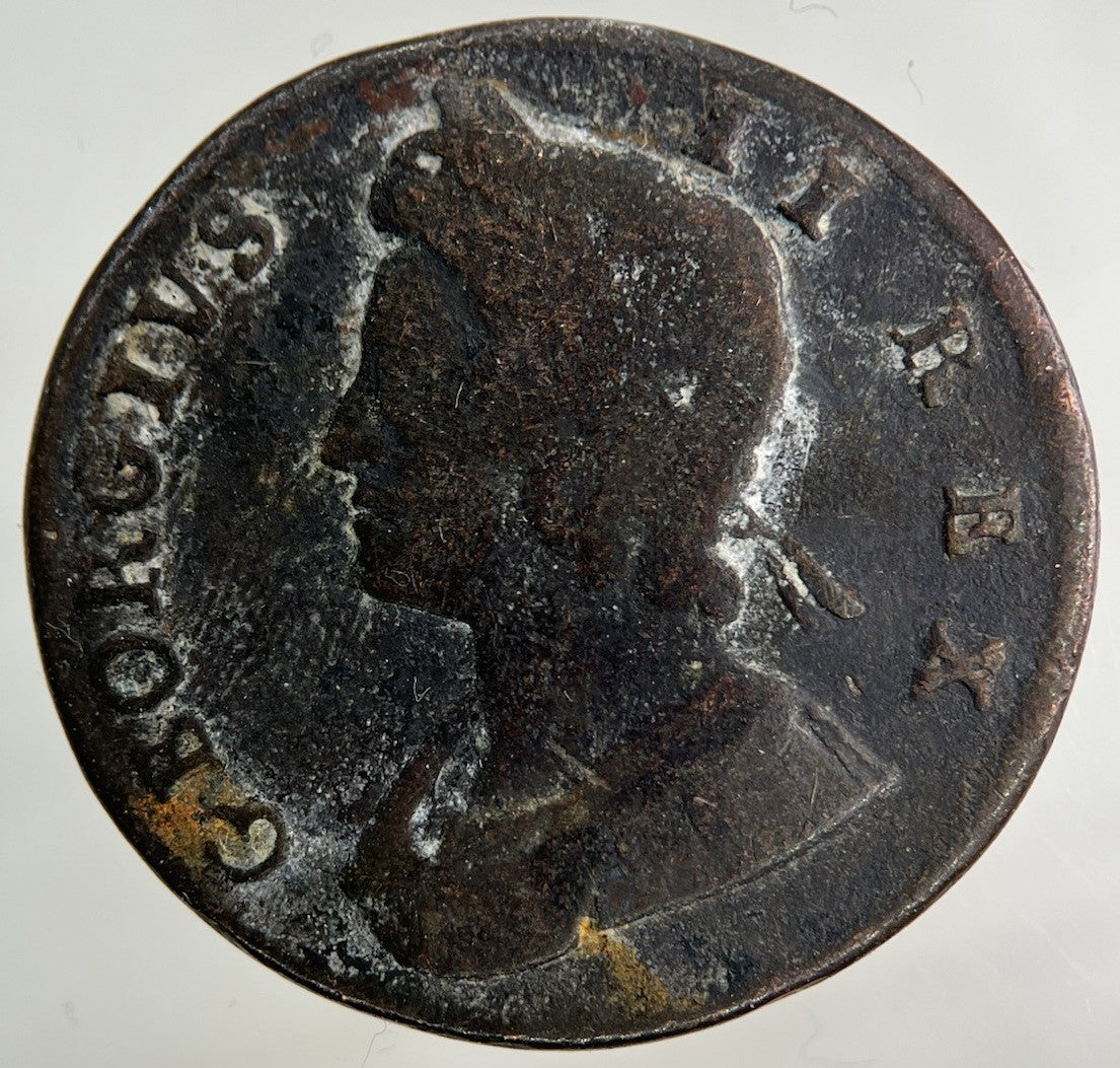 1731 George II 2nd Half - Penny Coin | Collectable Grade