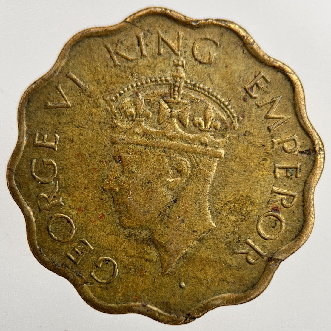 1945 Ceylon 1 Anna | Sri Lanka Coin | Fine Collectable Grade | a1728