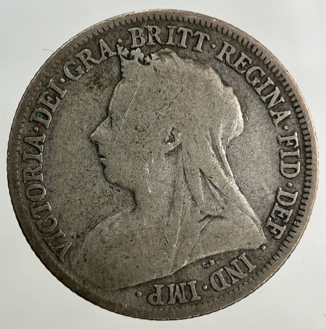 1899 Victoria Shilling Silver Coin | Fine Collectable Grade