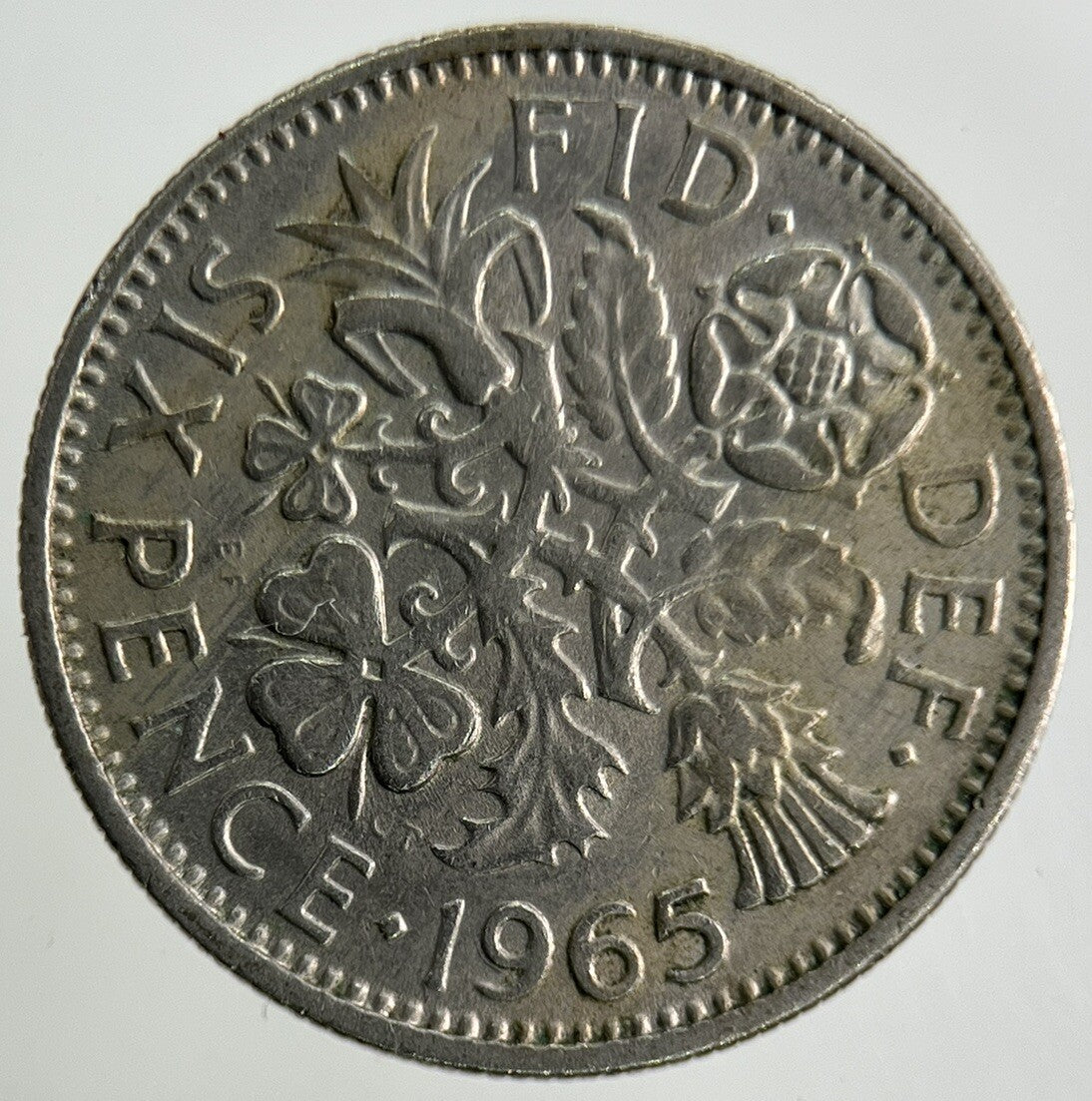 1965 Elizabeth II 2nd Sixpence Coin | Fine Collectable Grade