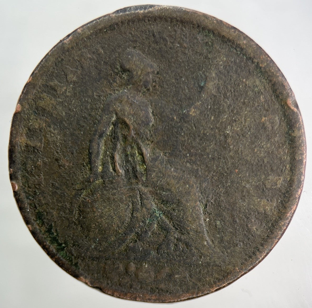 1825 George IV One Penny Coin | Fair Grade