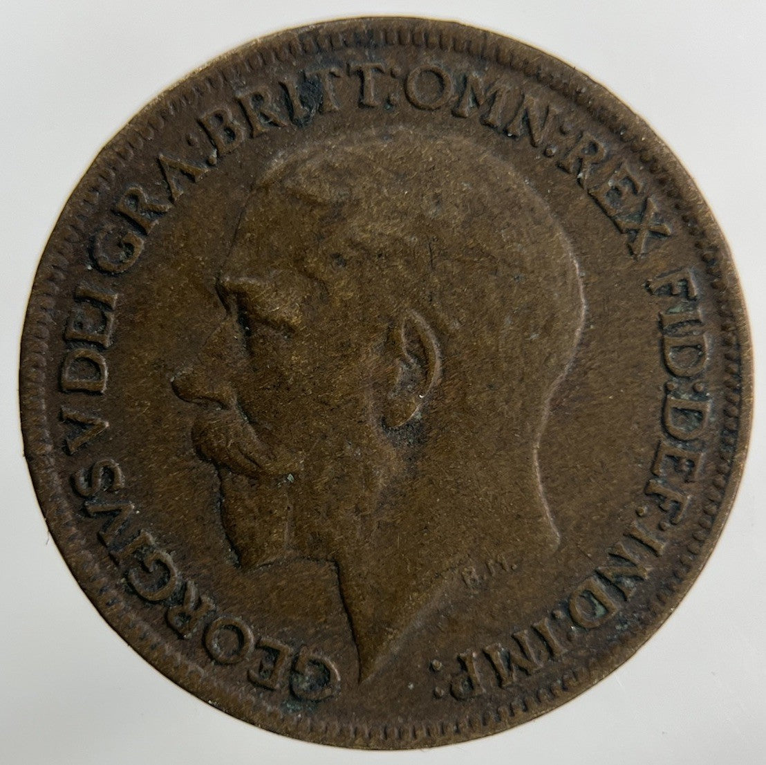 1919 George V Farthing Coin | Collectable Grade