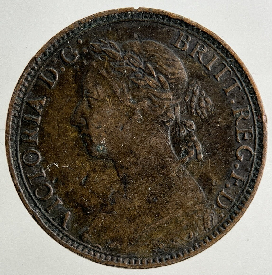 1881 Victoria Farthing Coin | Fine Collectable Grade