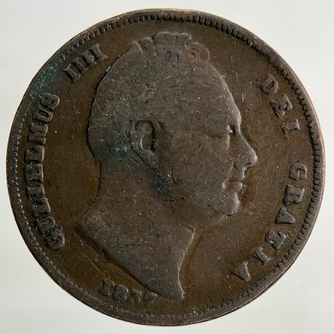1837 William IV Farthing Coin | Collectable Grade