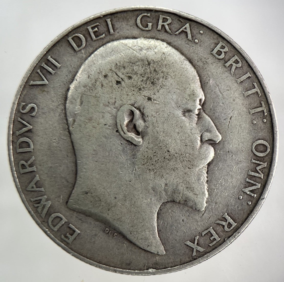 1906 Edward VII Half - Crown Silver Coin | Fine Collectable Grade