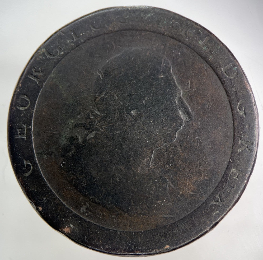 1797 George III 3rd Cartwheel One Penny Coin | Collectable Grade