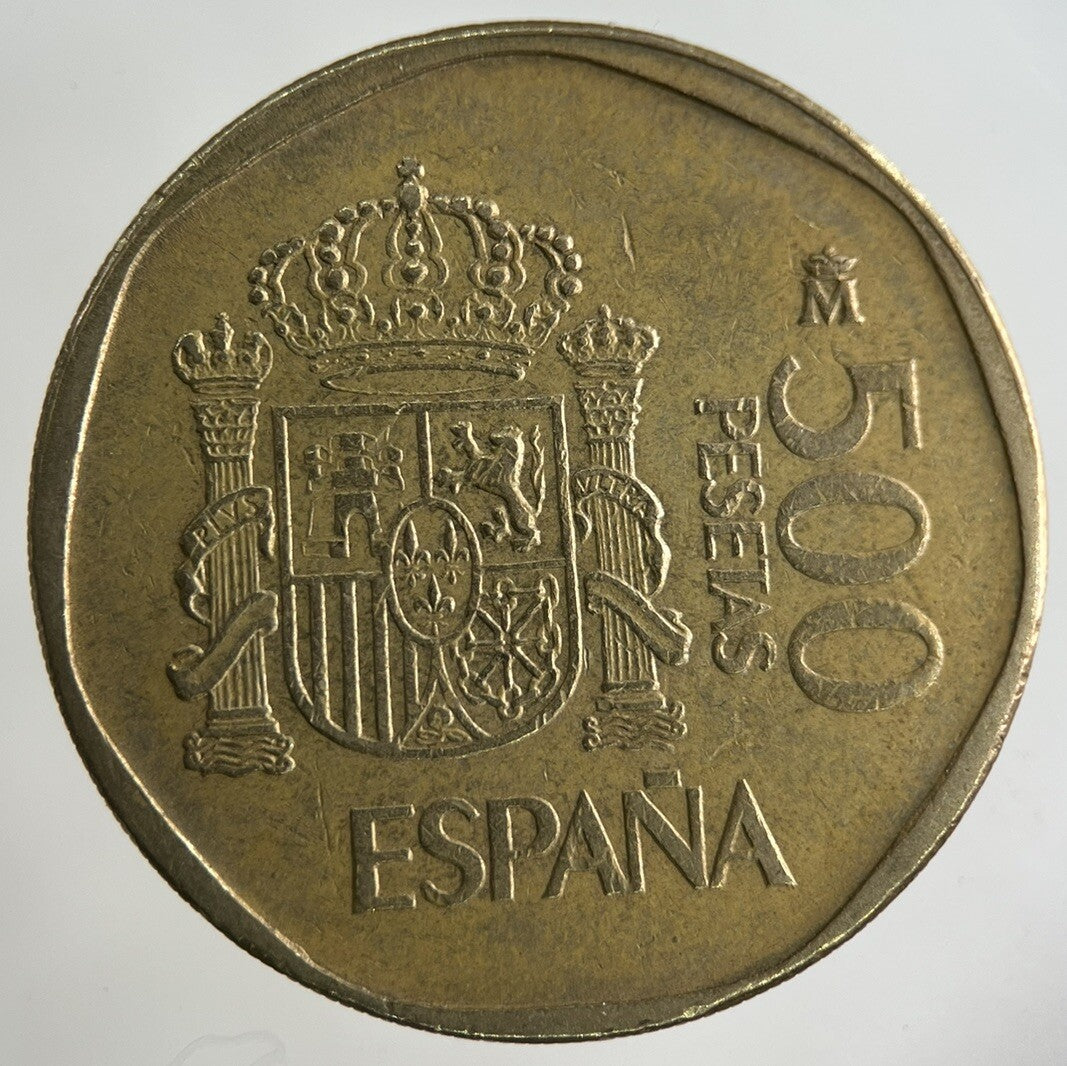 1989 Spain 500 Pesetas Coin | Fine Collectable Grade