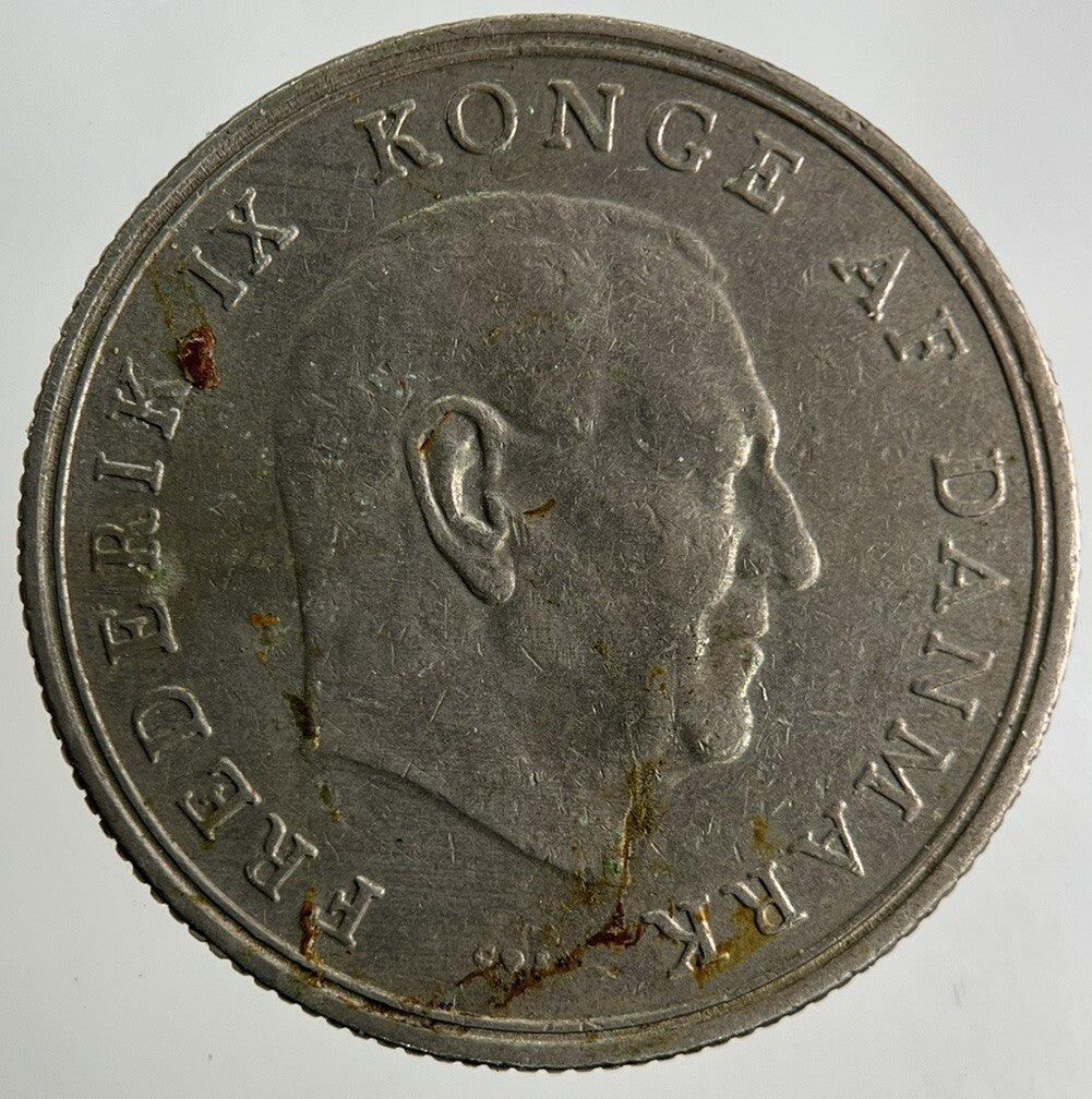 1962 Denmark 1 Krone Coin | Fine Collectable Grade