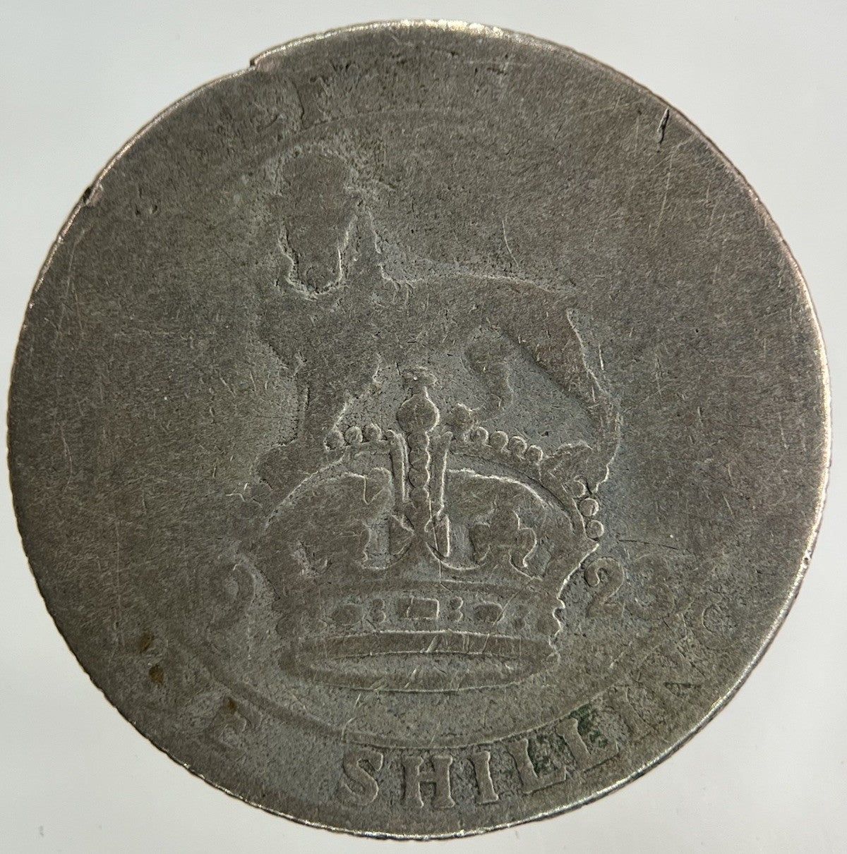 1923 George V Shilling Silver Coin | Fair Grade