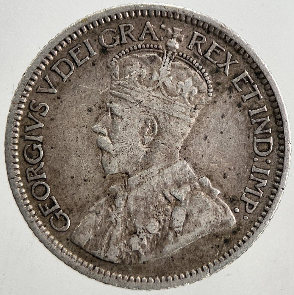 1913 Canada 10 Cents Silver Coin | Very High Grade