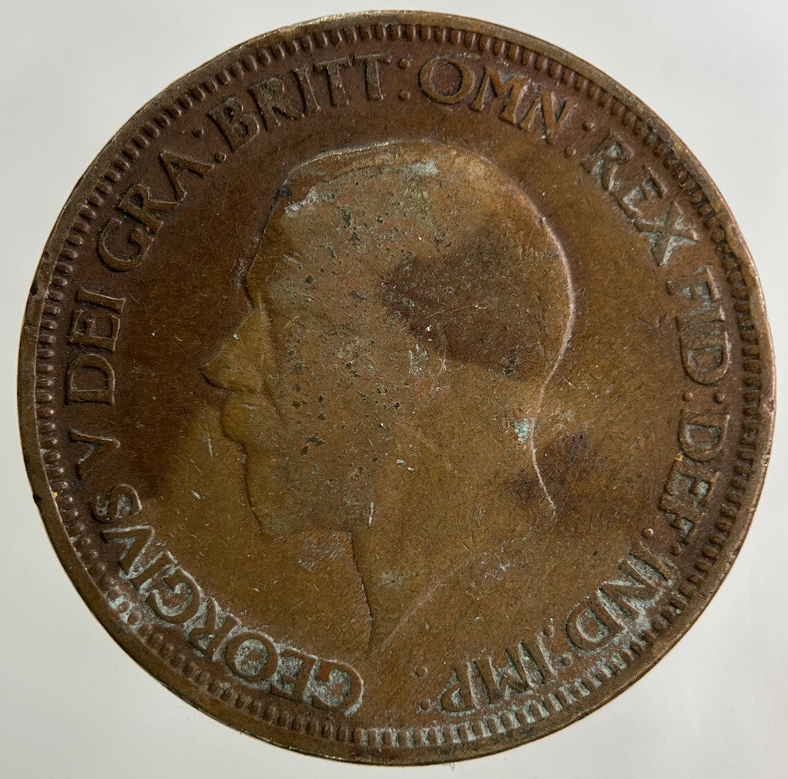 1929 George V Half - Penny Coin | Collectable Grade