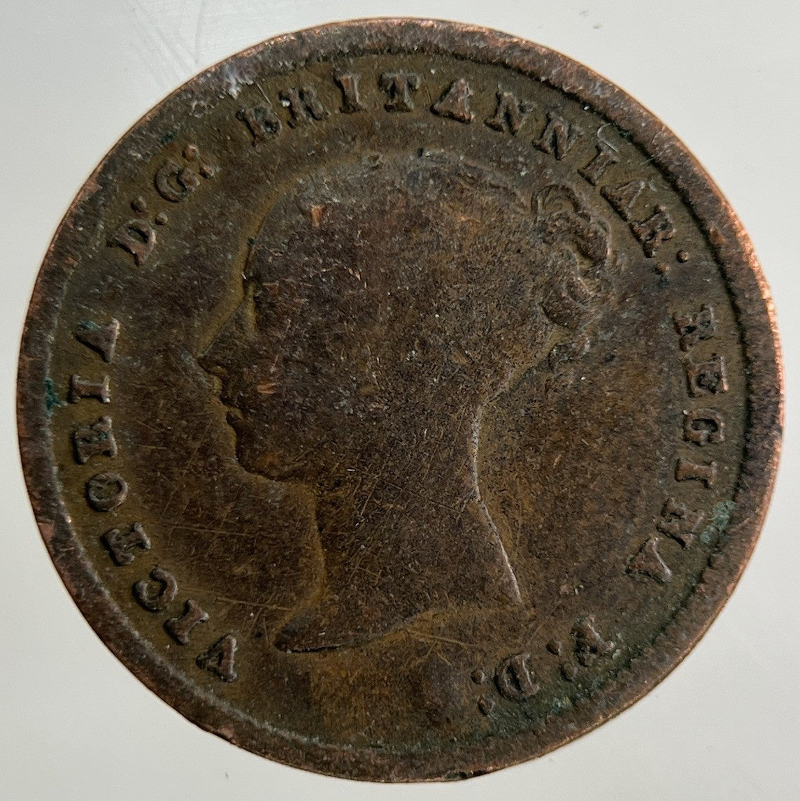 1844 Victoria Half Farthing Coin | Collectable Grade