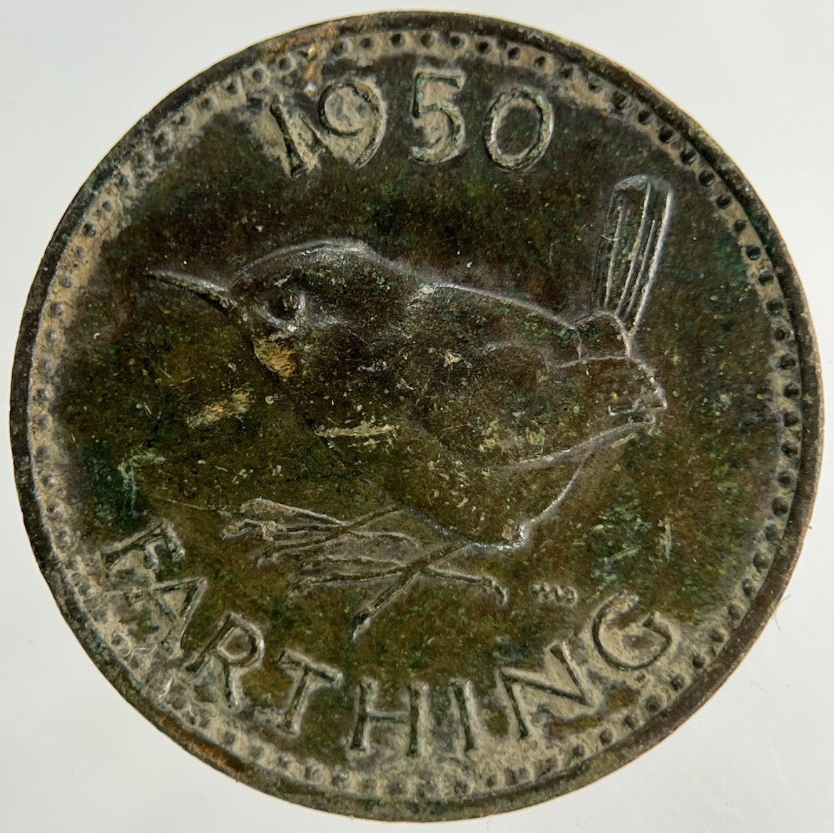 1950 George VI Farthing Coin | Fine Collectable Grade