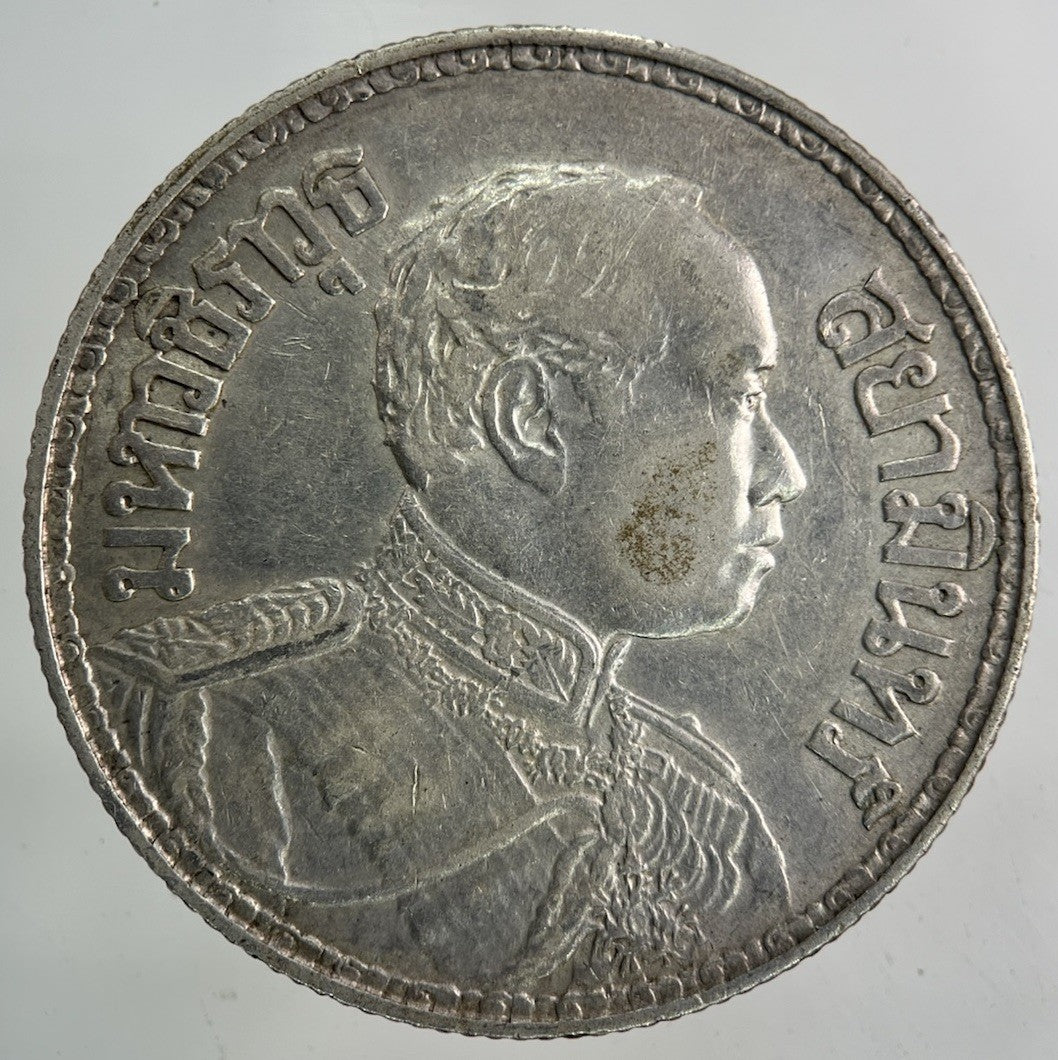 1913 - 1918 Thailand Thai Large 1 Baht Silver Coin | Collectable Grade