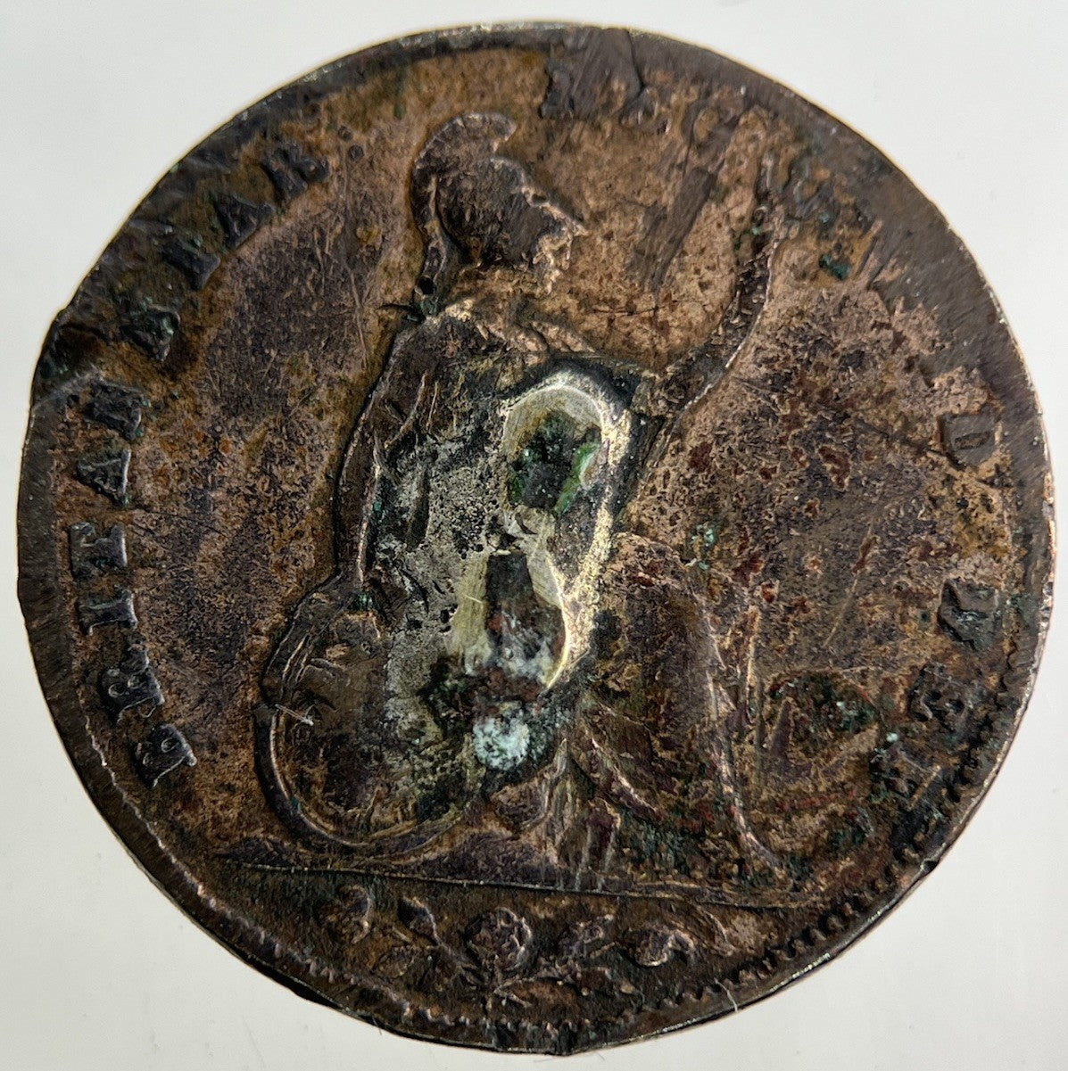 1853 Victoria Farthing Coin | Fair Grade