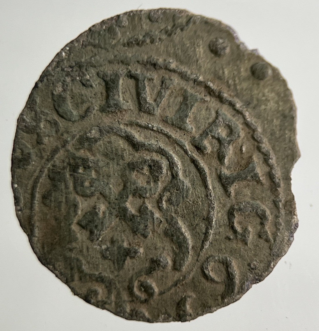 1634 - 54 Sweden 1 Solidus Christina Coin | Collectable Grade