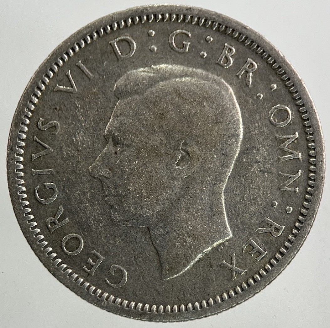 1937 George VI Sixpence Silver Coin | Fine Collectable Grade