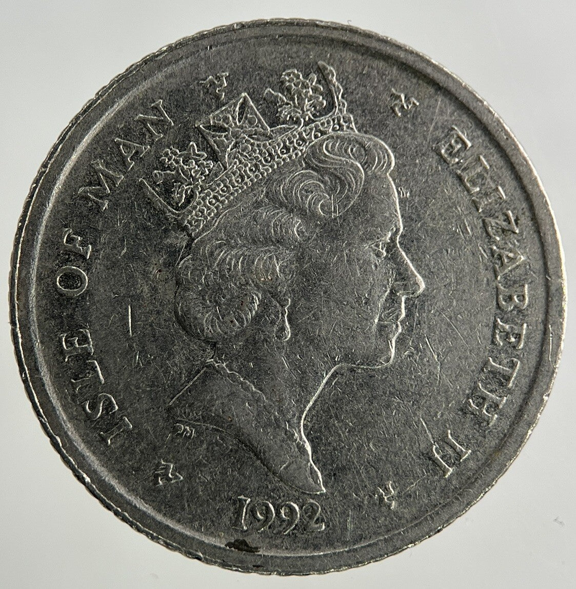 1992 Isle Of Man 10p Ten - Pence Coin | Fine Collectable Grade