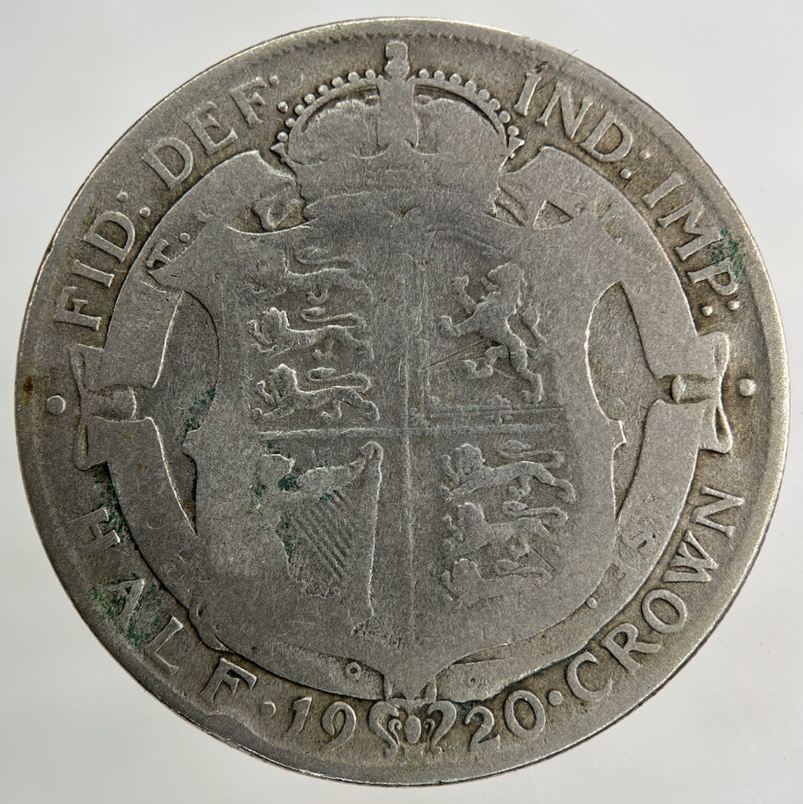 1920 George V Half - Crown Silver Coin | Collectable Grade