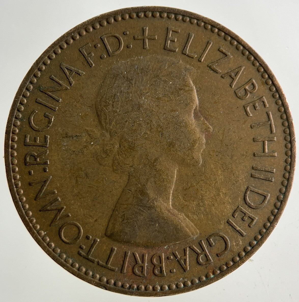 1953 Elizabeth II 2nd Half - Penny Coin | Fine Collectable Grade