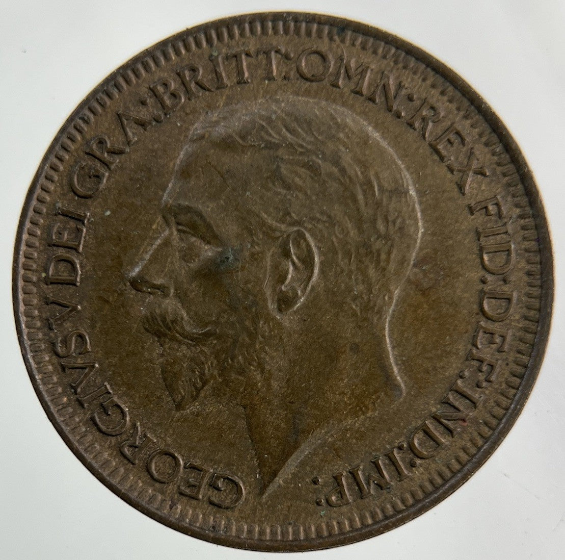 1932 George V Farthing Coin | Very High Grade