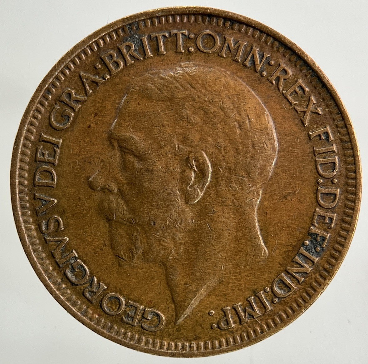 1930 George V Farthing Coin | Fine Collectable Grade