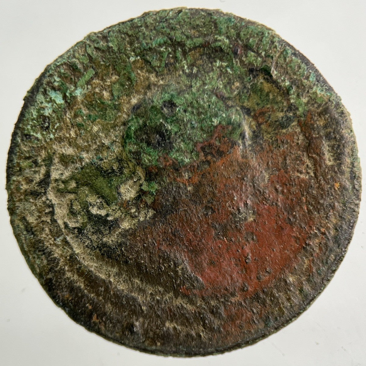 1724 George I 1st Farthing Coin | Fair Grade