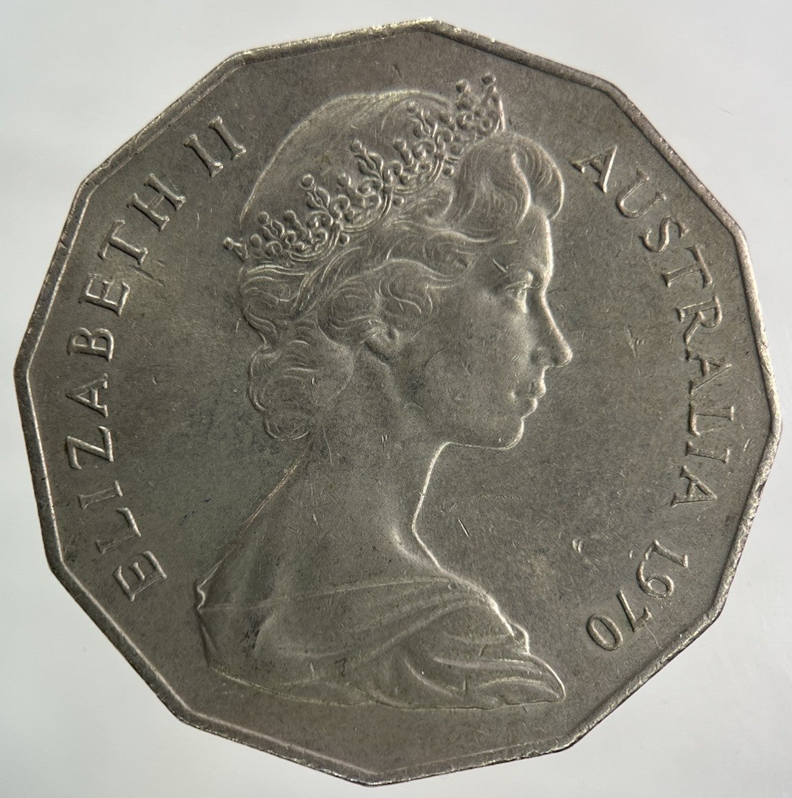 1970 Australia 50 Cents Coin | Fine Collectable Grade