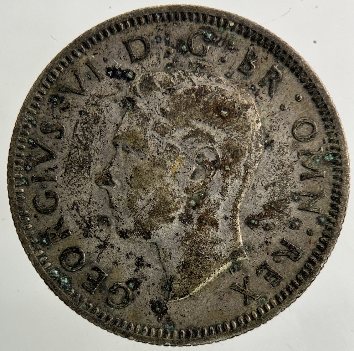 1941 George VI Shilling Silver Coin | Fine Collectable Grade