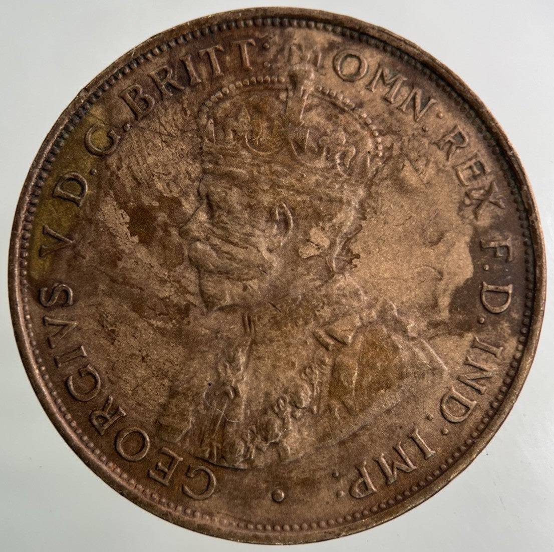 1935 Australia One Penny Coin | Fine Collectable Grade