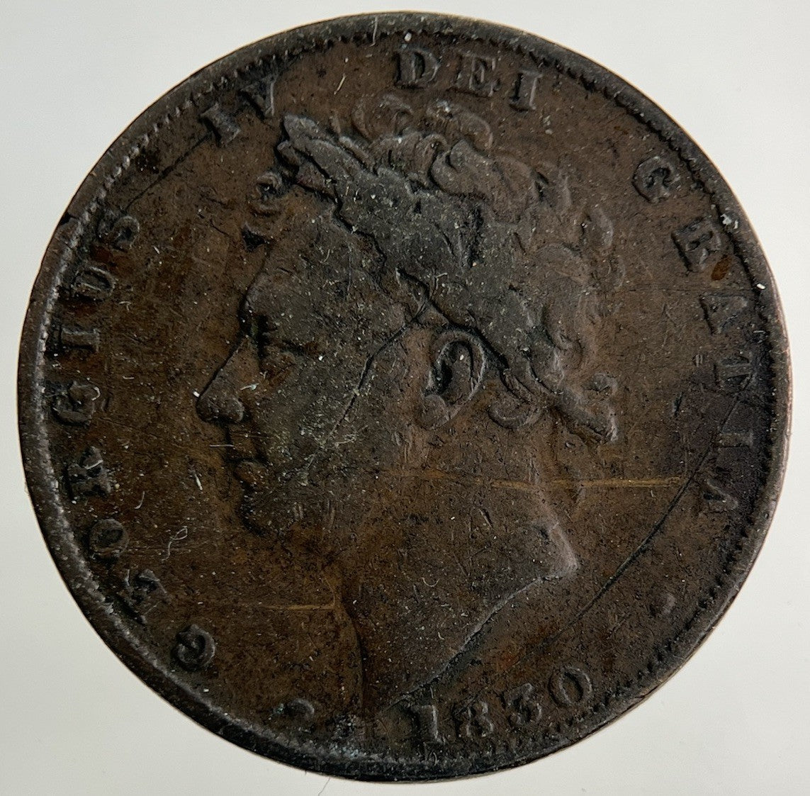 1830 George IV Farthing Coin | Collectable Grade