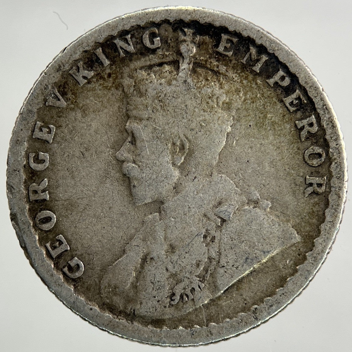 1926 India 1/4 Quarter Rupee Silver Coin | Collectable Grade