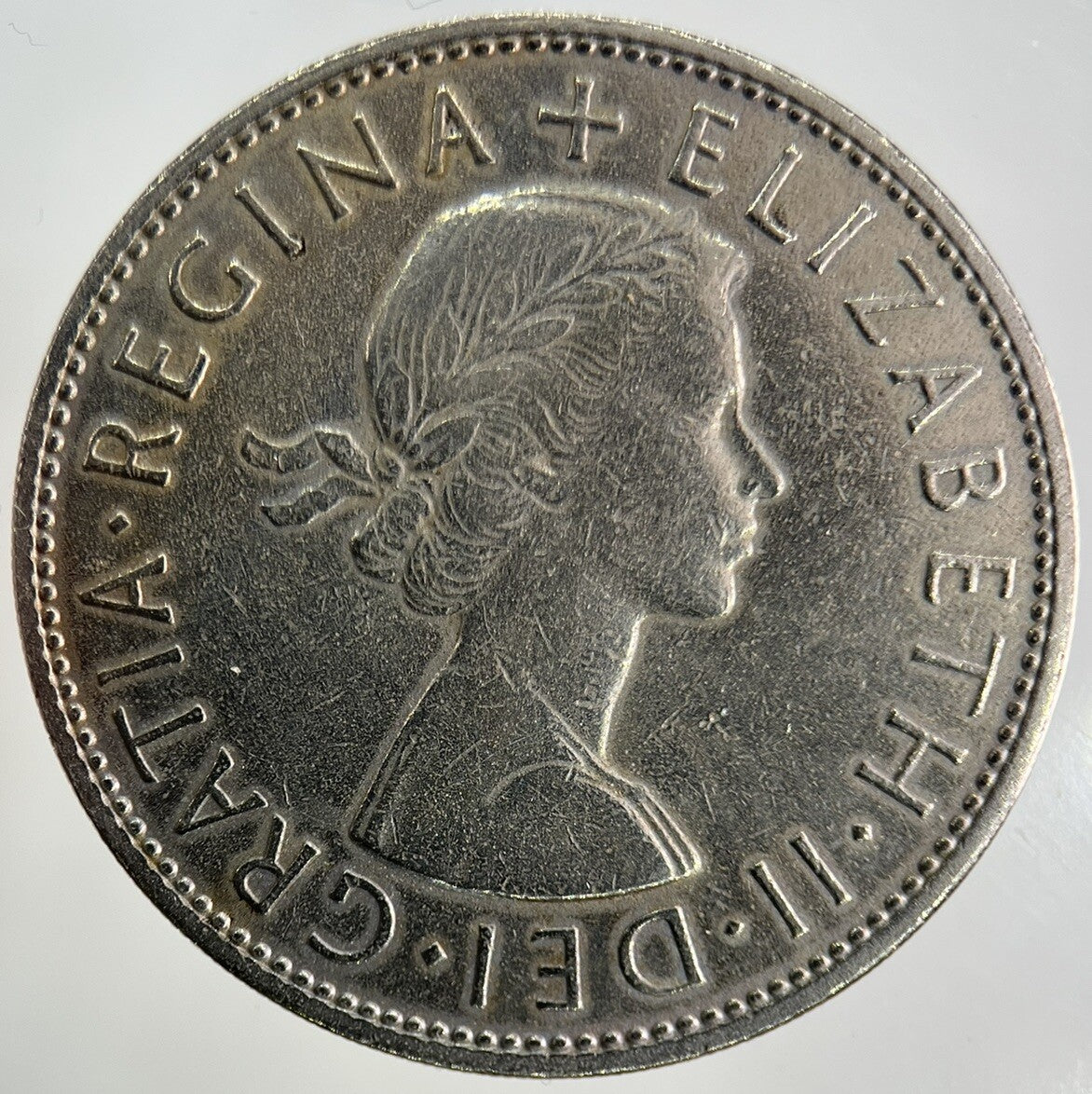 1967 Elizabeth II 2nd Half - Crown Coin | Very High Grade