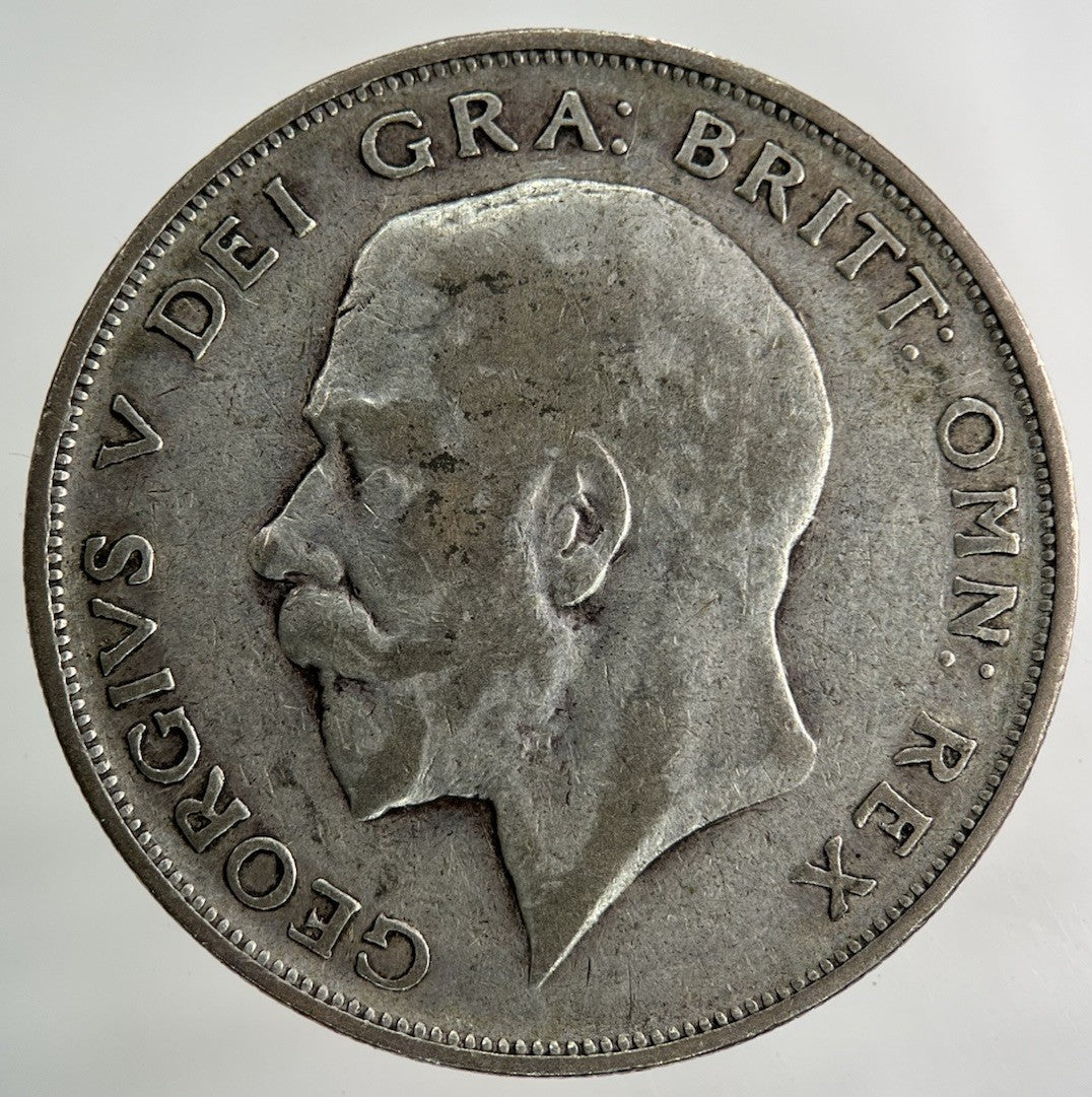 1923 George V Half - Crown Silver Coin | Fine Collectable Grade