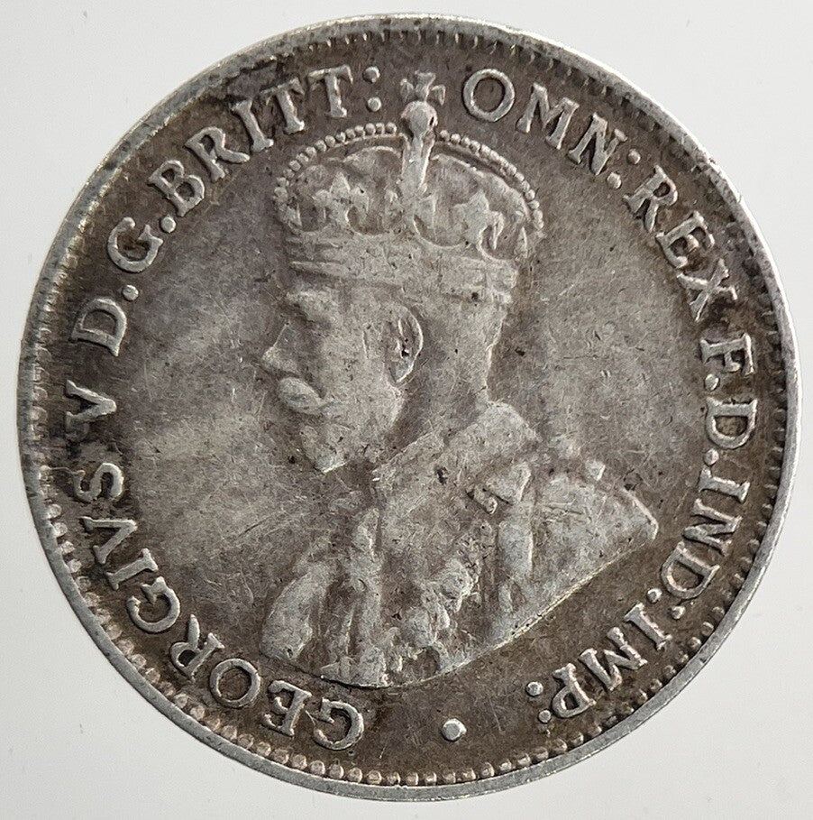 1924 Australia Threepence Silver Coin | Fine Collectable Grade | a9312