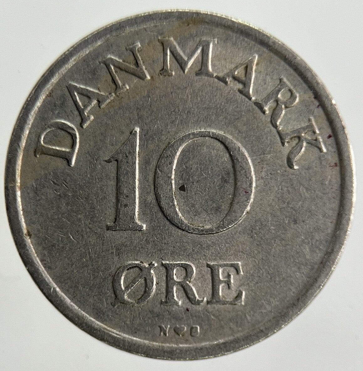 1949 Denmark 10 Ore Coin | Fine Collectable Grade