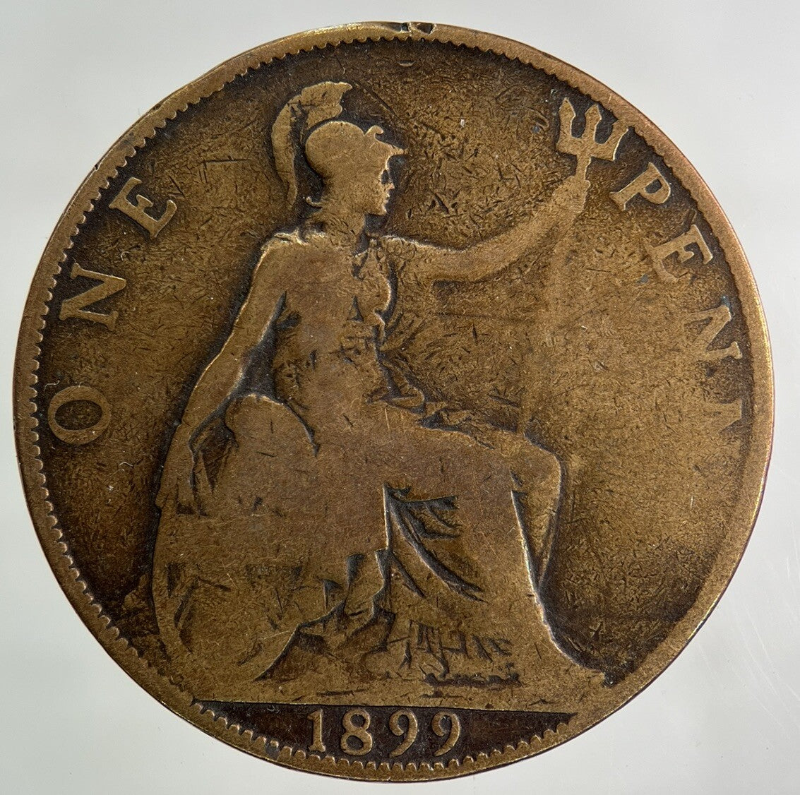 1899 Victoria One Penny Coin | Collectable Grade