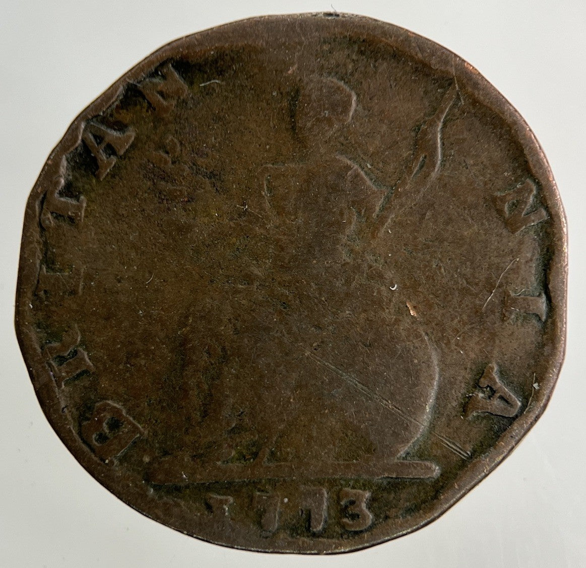 1773 George III 3rd Farthing Coin | Collectable Grade