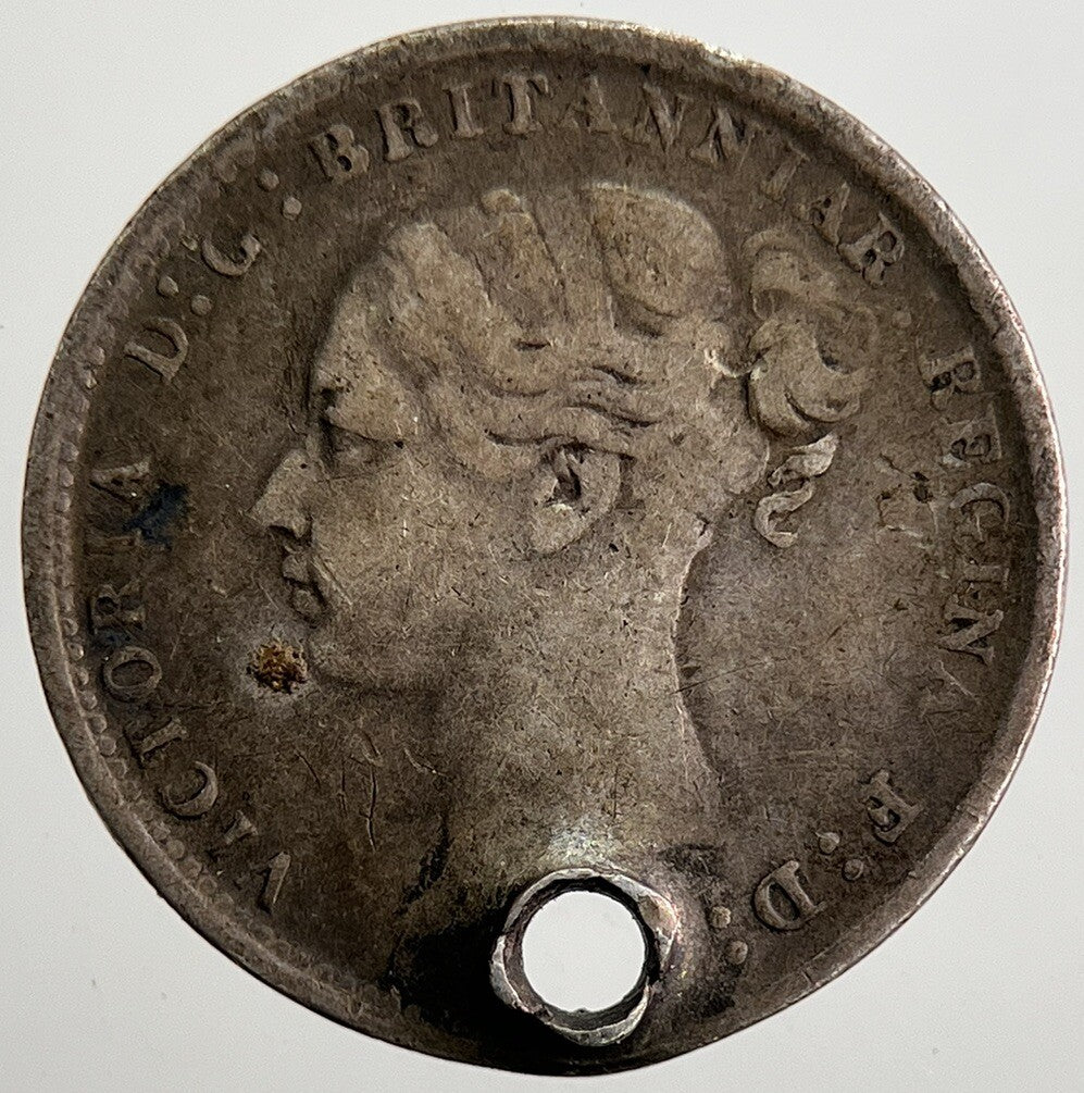 1884 Victoria Threepence Silver Coin | Fine Collectable Grade