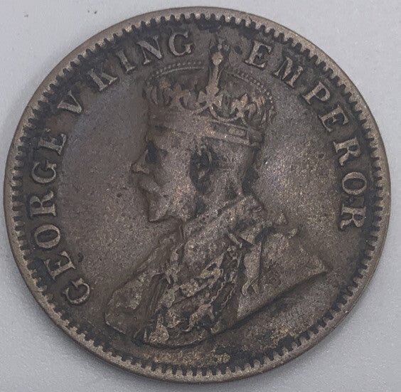 1936 One Quarter Anna India | Indian Copper Coin | Fair Grade | a432
