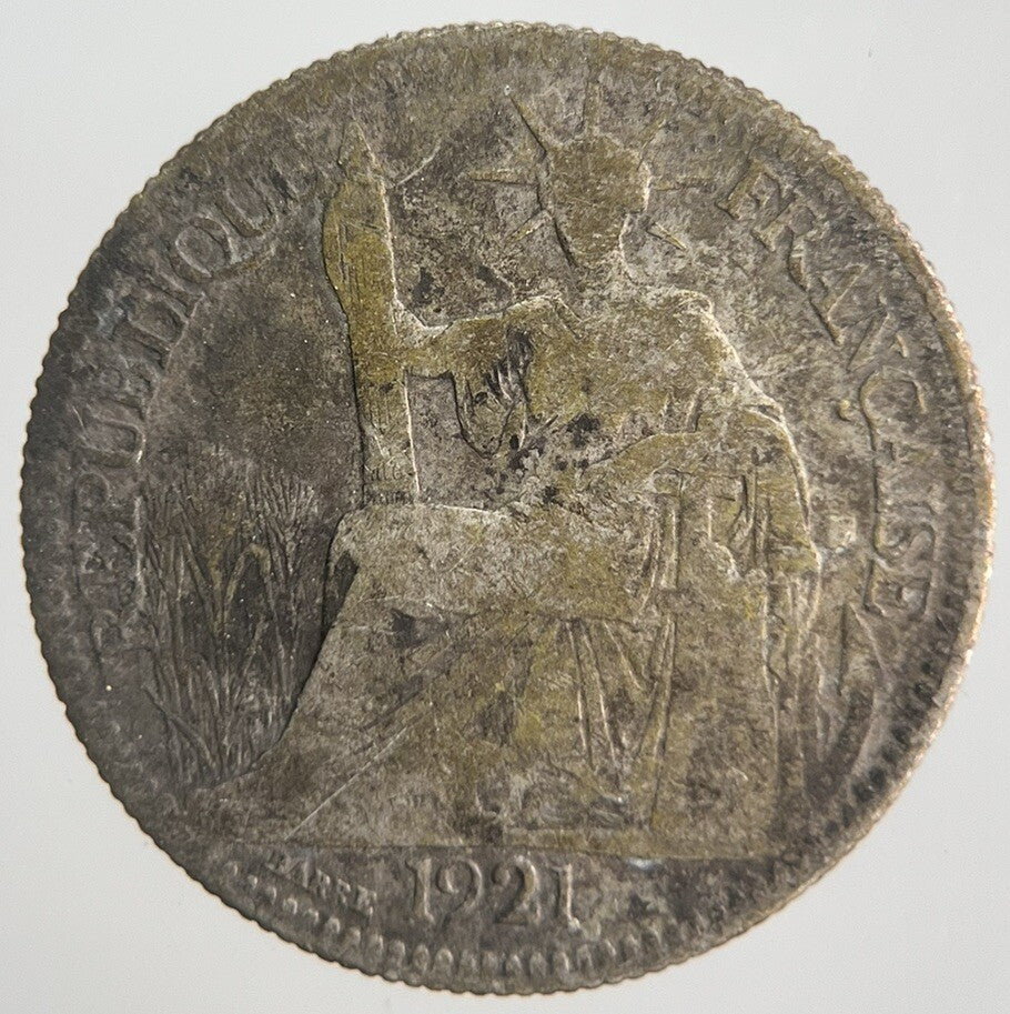 1920 10 Centimes Indo - China France Silver Coin | Collectable Grade