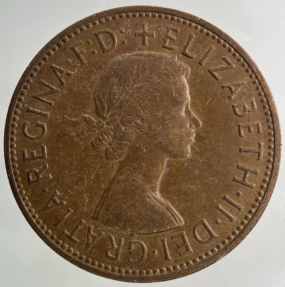 1967 Elizabeth II 2nd One Penny Coin | Collectable Grade