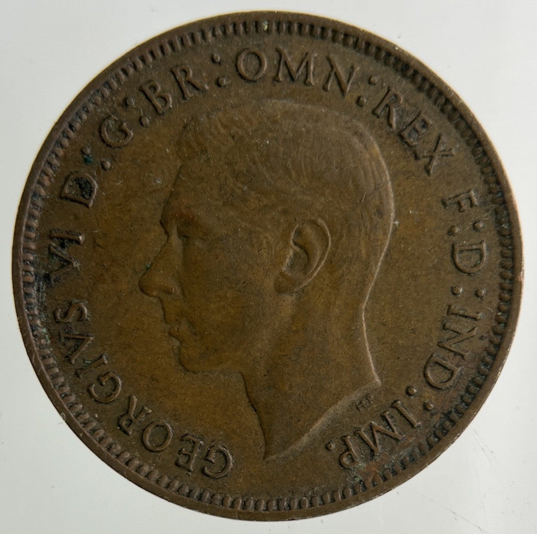 1938 George VI Wren Farthing Coin | Fine Collectable Grade