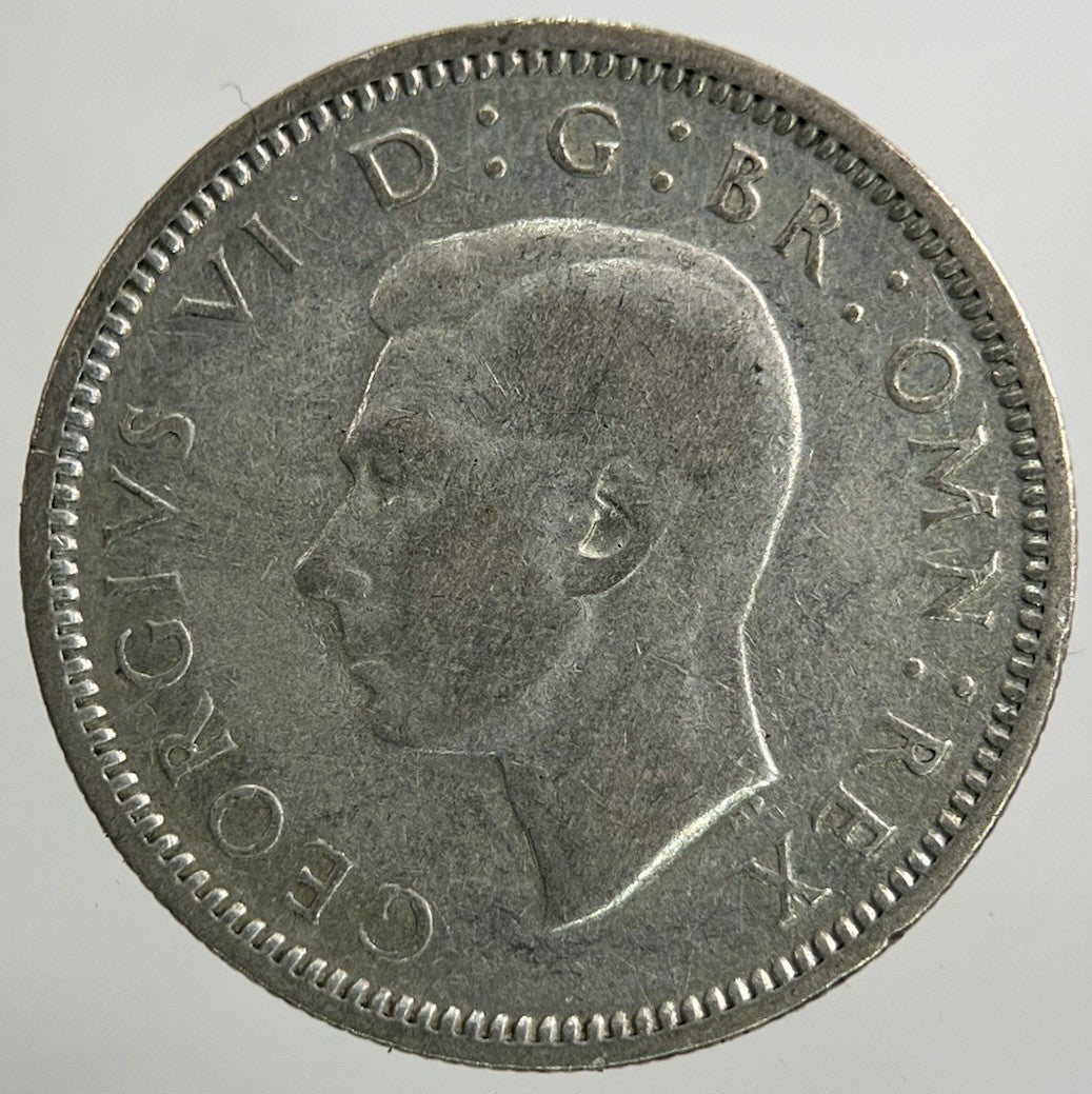 1939 George VI Sixpence Silver Coin | Collectable Grade