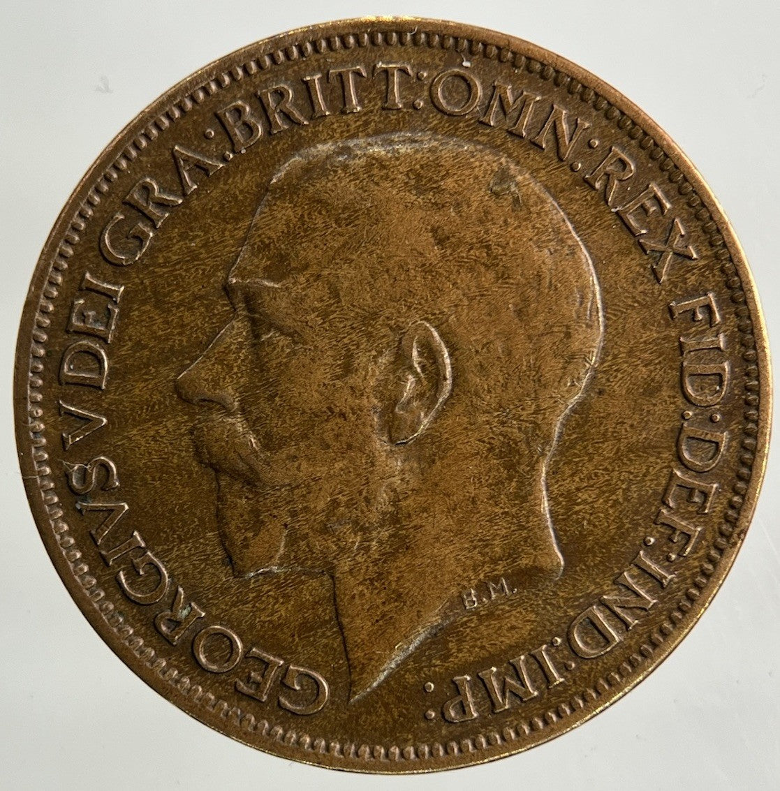 1921 George V Farthing Coin | Fine Collectable Grade