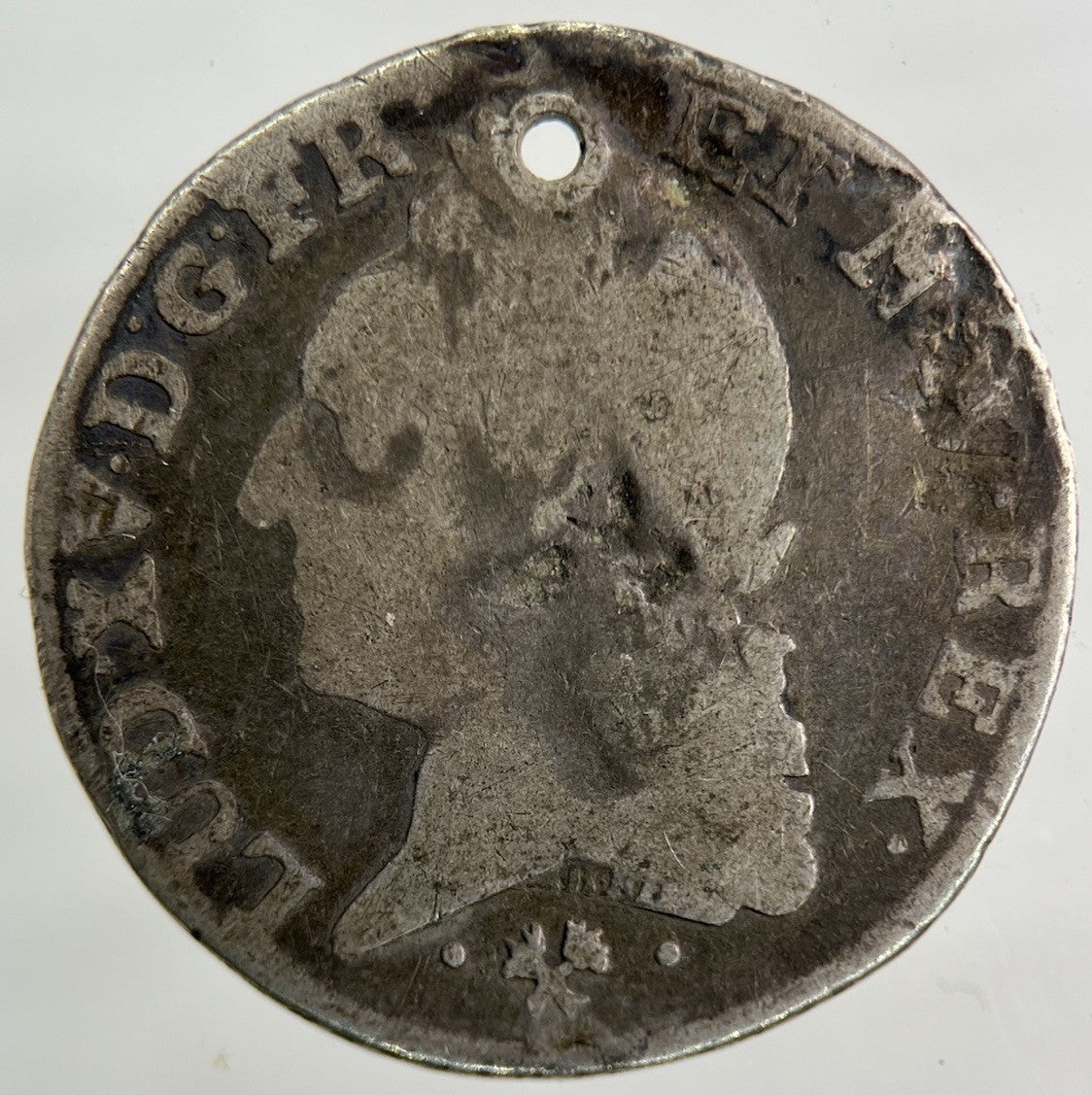 1772 France 1/5 Ecu Silver Coin | Collectable Grade