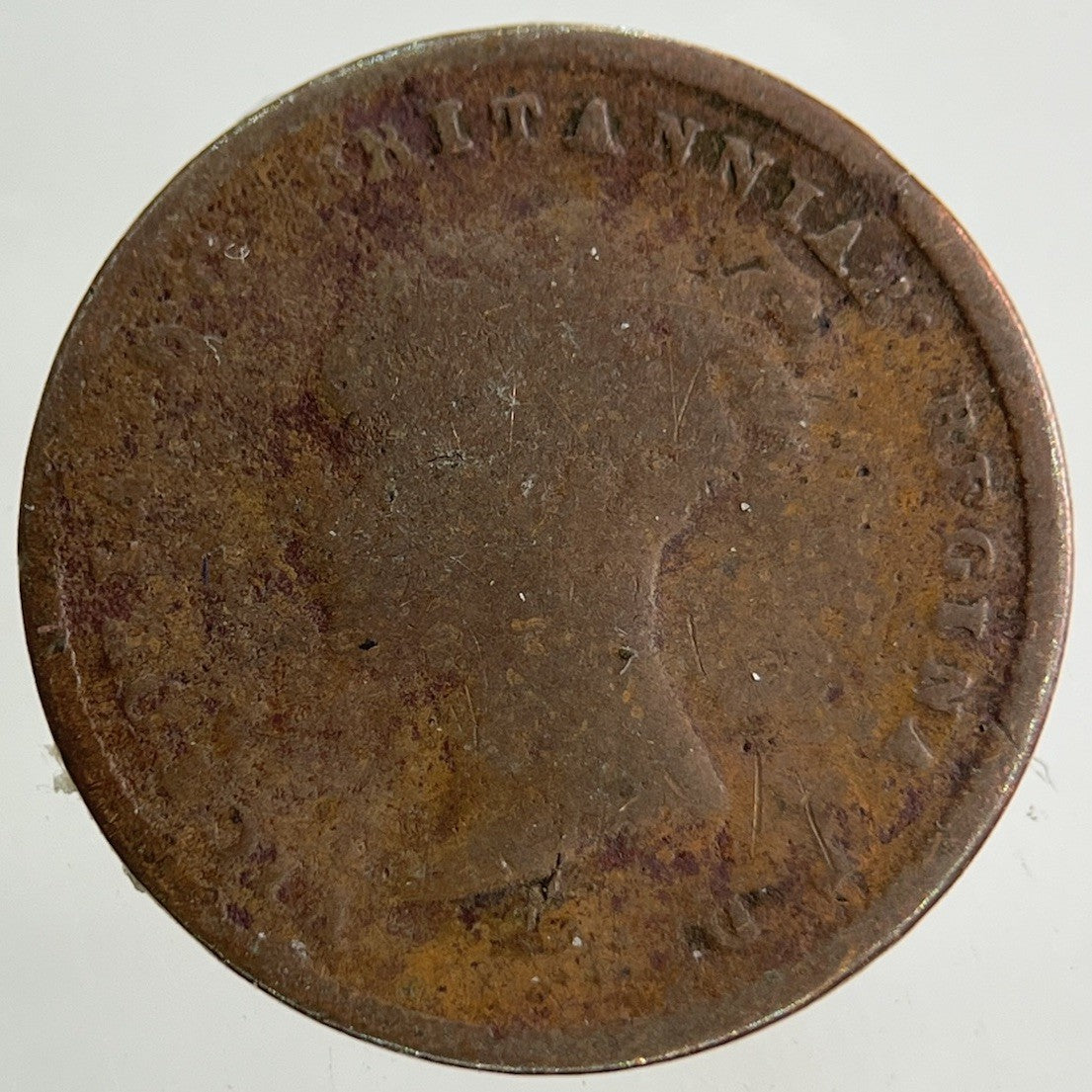 1844 Victoria Half Farthing Coin | Collectable Grade