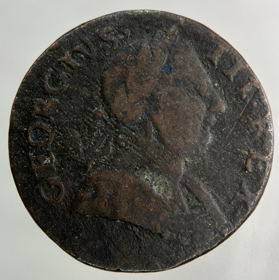 1775 George III 3rd Half - Penny Coin | Fine Collectable Grade