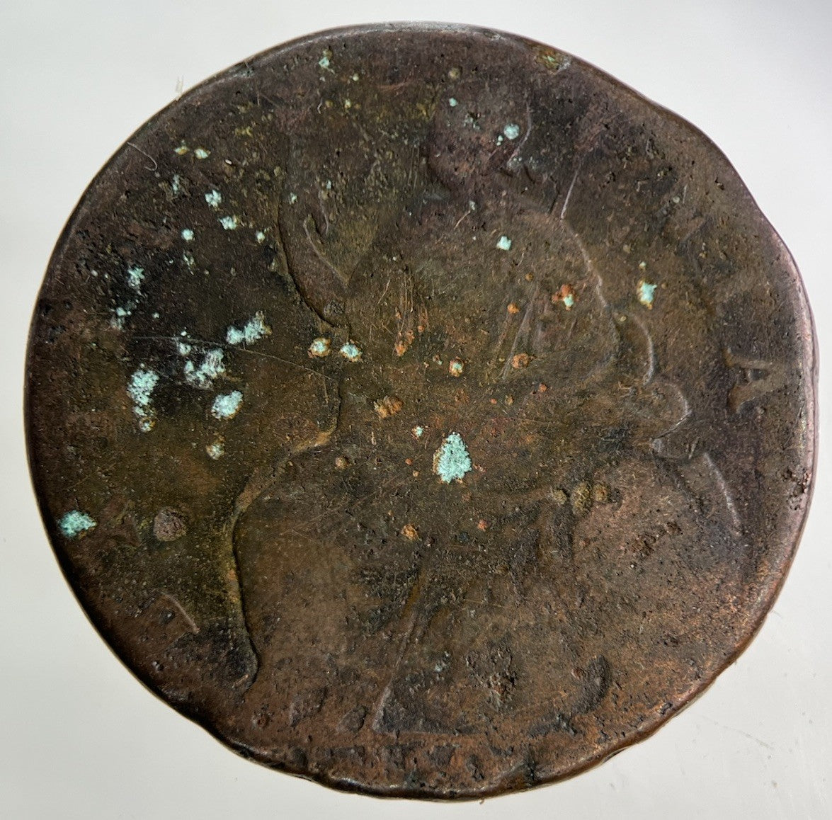 1694 William III 3rd & Mary Half - Penny Coin | Collectable Grade